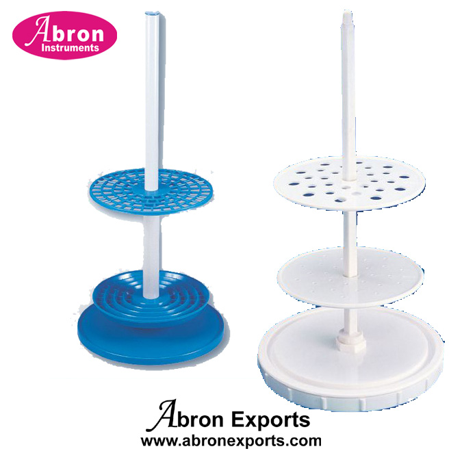 Pipette Stand Holder Vertical Bulb type 28 Pipette Polypropylene Glass Or Poly SerologicalAC-522PR28